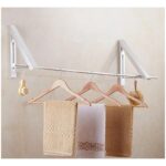 ⁦Aluminum wall-mounted clothes hanger-ستاند تعليق الملابس⁩ - الصورة ⁦2⁩