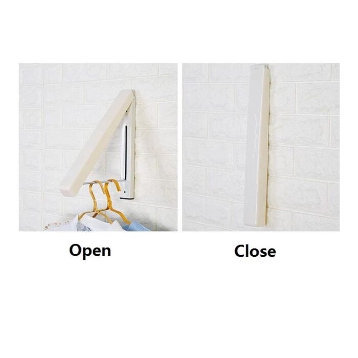 ⁦Aluminum wall-mounted clothes hanger-ستاند تعليق الملابس⁩ - الصورة ⁦3⁩