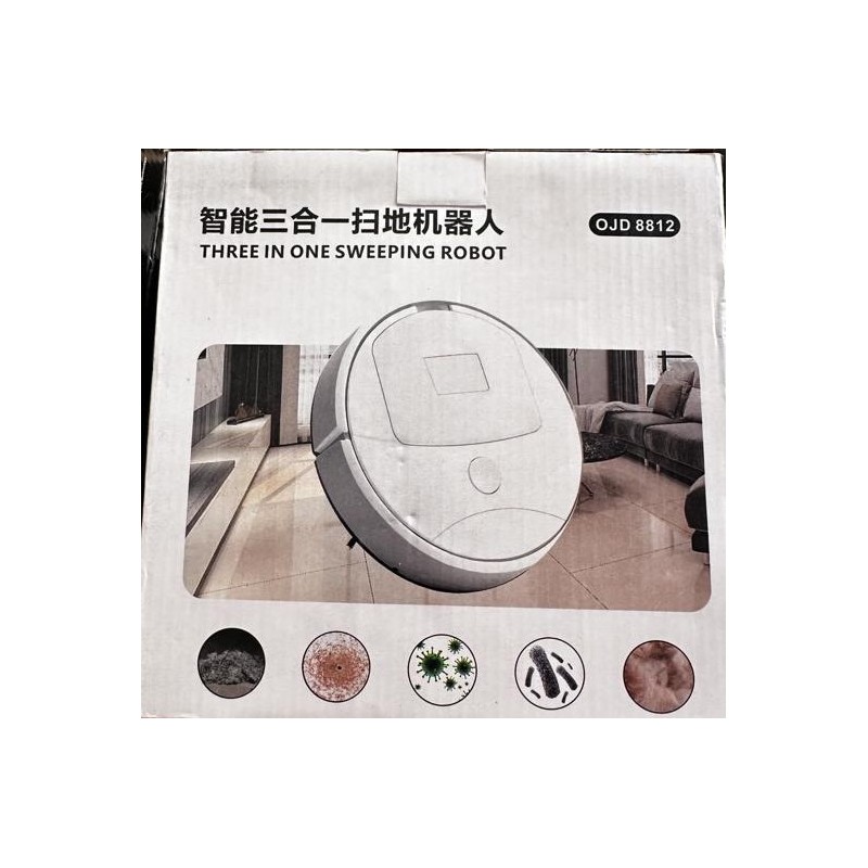 ⁦Clean Robot Vacuum-Dust Suction Type- مكنسة روبورت الذكية⁩ - الصورة ⁦1⁩
