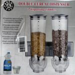 double cereal dispenser-حاملة الكورنوفلكس 2 لتر