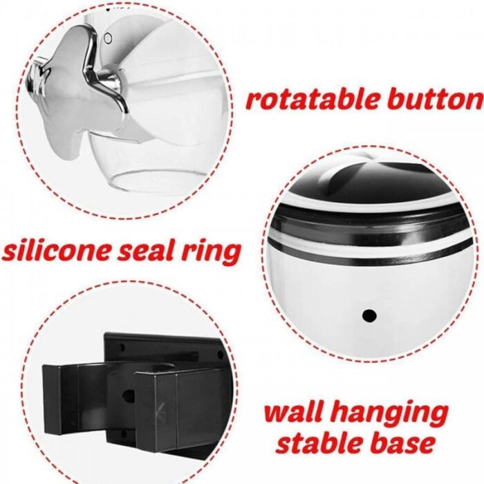 ⁦double cereal dispenser-حاملة الكورنوفلكس 2 لتر⁩ - الصورة ⁦4⁩