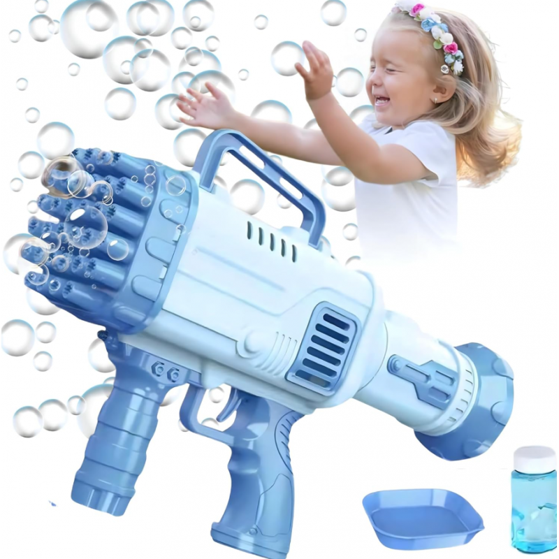 ⁦Bubbles Gun pink- مسدس الفقاعات لون أزرق⁩ - الصورة ⁦1⁩