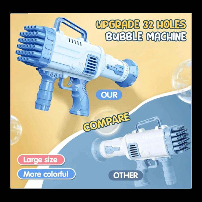 ⁦Bubbles Gun pink- مسدس الفقاعات لون أزرق⁩ - الصورة ⁦2⁩