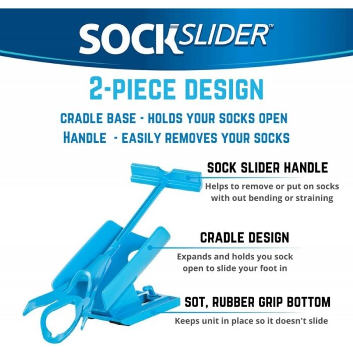 ⁦sock slider- الة ارتداء الجوارب وخلعها⁩ - الصورة ⁦3⁩
