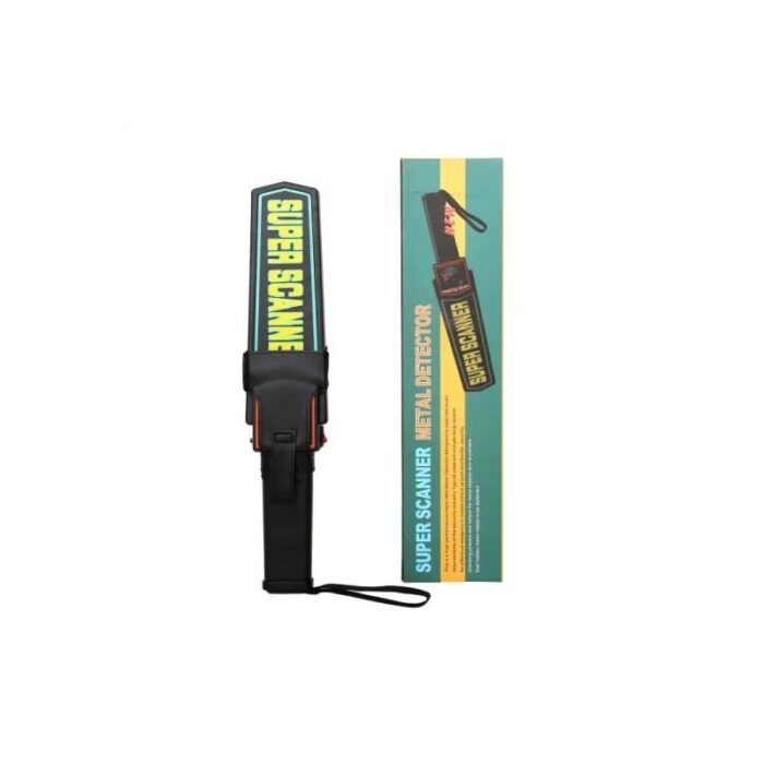 super scanner metal detector-كاشف المعادن المحمول اليدوي لفحص الجسم - Image 3