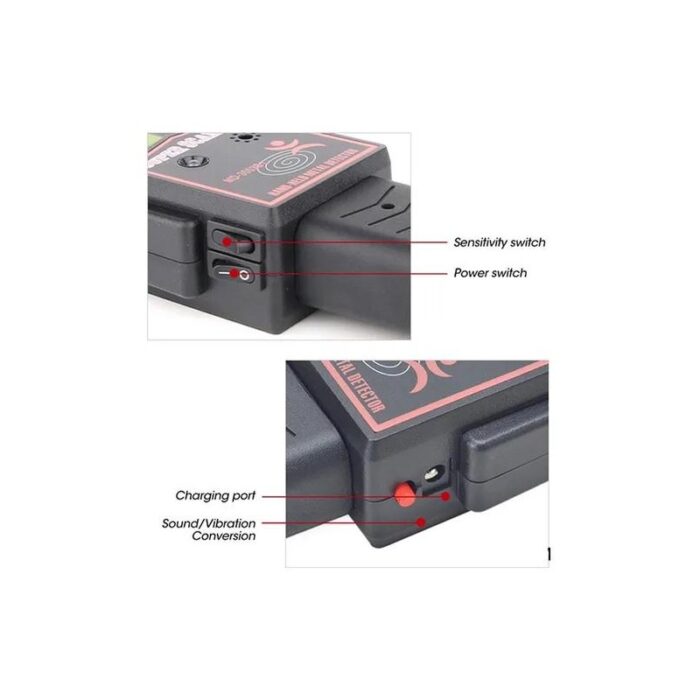 super scanner metal detector-كاشف المعادن المحمول اليدوي لفحص الجسم - Image 6