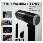 ⁦2 in 1 vacuum cleaner portable mini home-مكنسة كهربائية محمولة باليد 3 في 1⁩ - الصورة ⁦2⁩