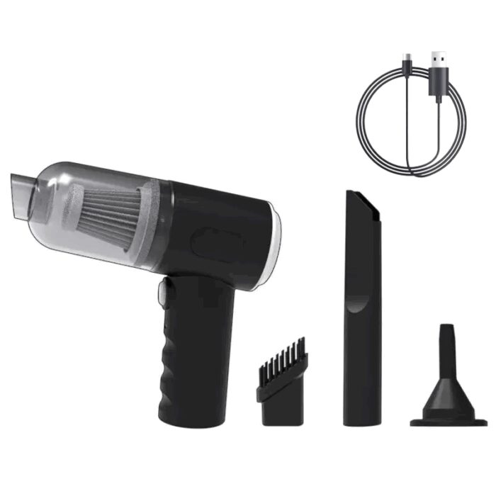 ⁦2 in 1 vacuum cleaner portable mini home-مكنسة كهربائية محمولة باليد 3 في 1⁩ - الصورة ⁦3⁩