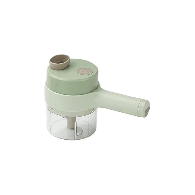 ⁦Electric vegetable slicer 4 in 1-طقم قطاعة خضروات كهربائية محمولة باليد 4 في 1 متعددة الوظائف⁩ - الصورة ⁦1⁩