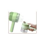 ⁦Electric vegetable slicer 4 in 1-طقم قطاعة خضروات كهربائية محمولة باليد 4 في 1 متعددة الوظائف⁩ - الصورة ⁦4⁩