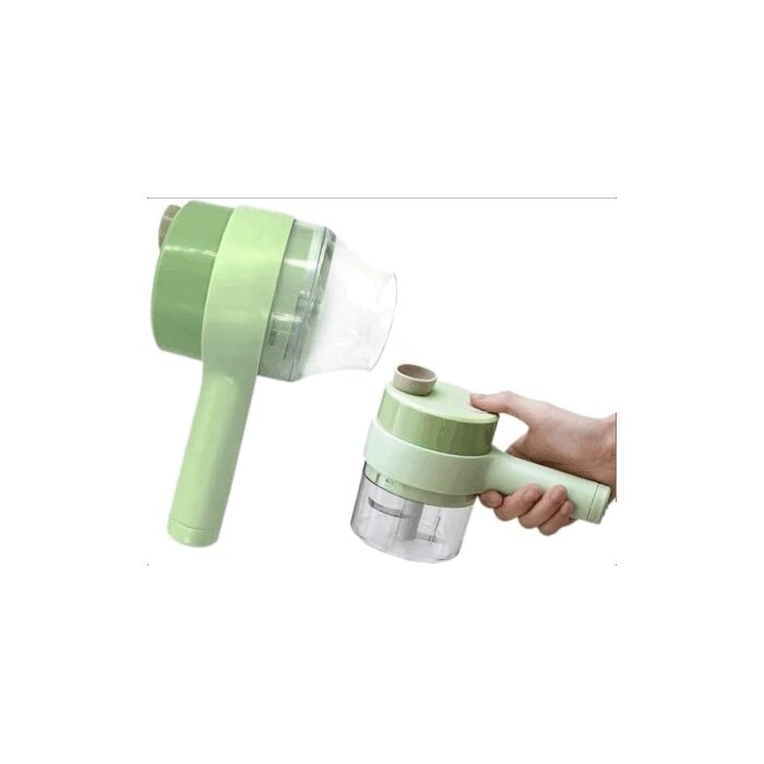 ⁦Electric vegetable slicer 4 in 1-طقم قطاعة خضروات كهربائية محمولة باليد 4 في 1 متعددة الوظائف⁩ - الصورة ⁦4⁩
