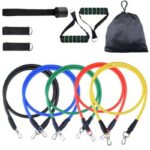 ⁦Power resistance bands set-مجموعة الحبال المطاطية للتمارين الرياضية⁩ - الصورة ⁦2⁩