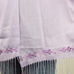 ⁦شال كتف لون نهدي تطريز نهدي⁩ - الصورة ⁦2⁩