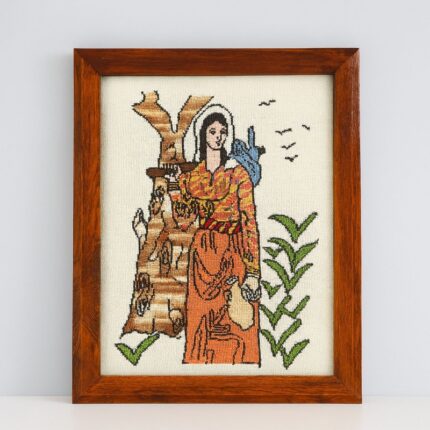 برواز عدد 1 حجم كبير رسمة البنت الفلسطينية