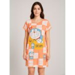 ⁦قميص نوم لون برتقالي⁩ - الصورة ⁦4⁩