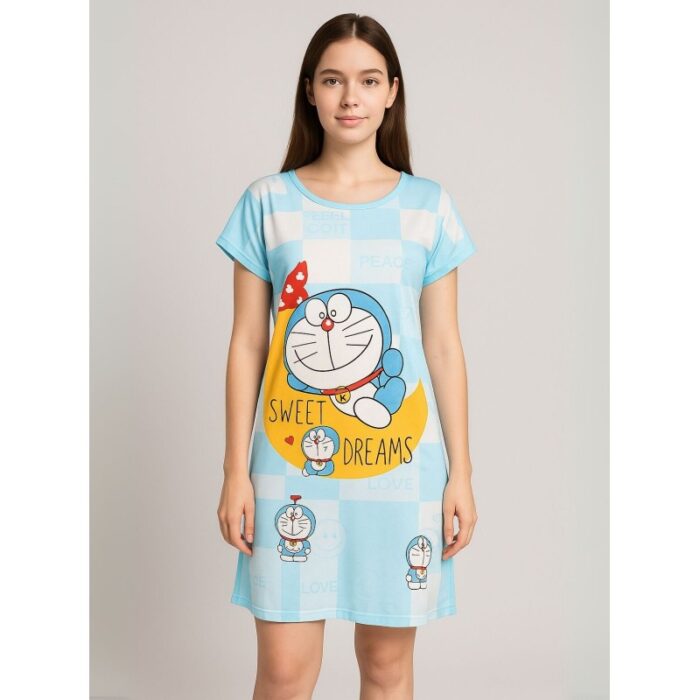 103385656_686c21af4fc33 قميص نوم لون أزرق - الصورة 1