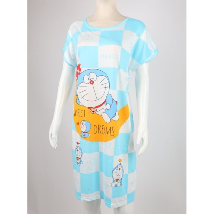 ⁦قميص نوم لون أزرق⁩ - الصورة ⁦4⁩