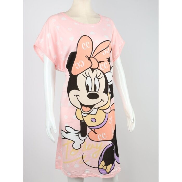 ⁦قميص نوم لون زهري ميكي ماوس⁩ - الصورة ⁦1⁩