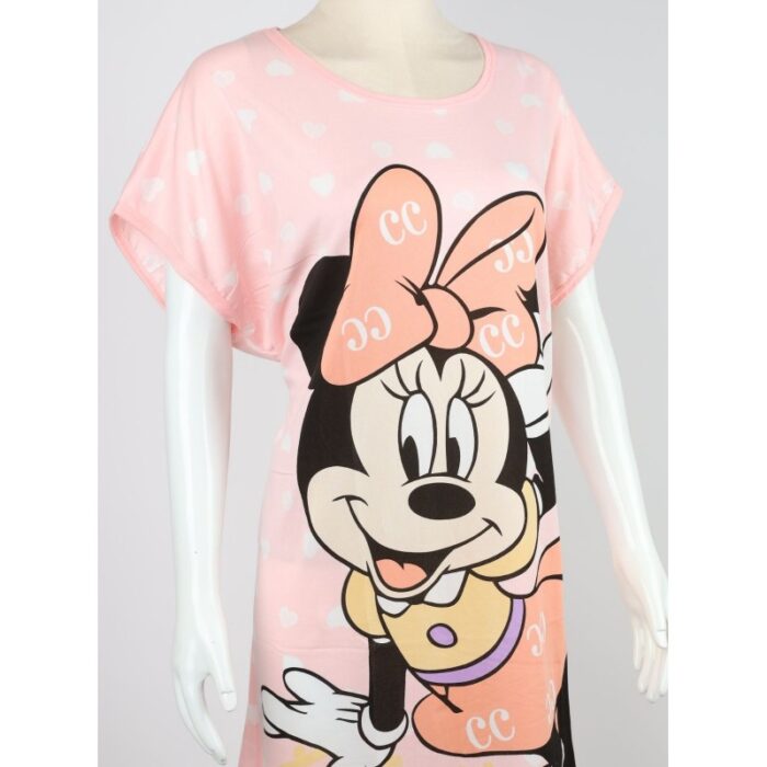 ⁦قميص نوم لون زهري ميكي ماوس⁩ - الصورة ⁦3⁩