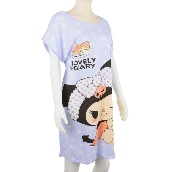 ⁦قميص نوم لون بنفسجي⁩ - الصورة ⁦2⁩