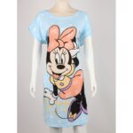 قميص نوم لون أزرق بتصميم ميكي ماوس