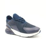 ⁦حذاء رياضي للرجال لون كحلي ورمادي⁩ - الصورة ⁦2⁩