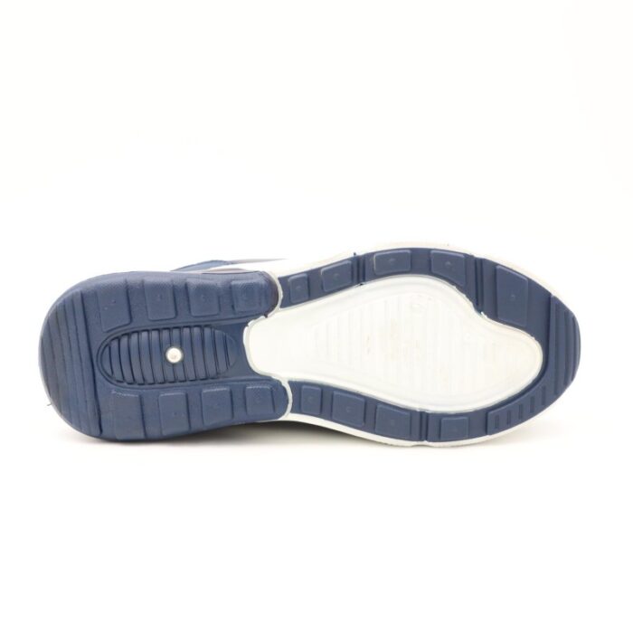 ⁦حذاء رياضي للرجال لون كحلي ورمادي⁩ - الصورة ⁦7⁩