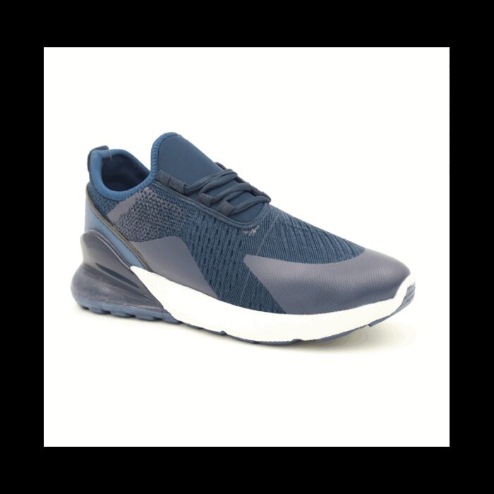 ⁦حذاء رياضي للرجال لون كحلي ورمادي⁩ - الصورة ⁦9⁩