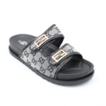 شبشب ستاتي كاجوال للنساء لون أسود