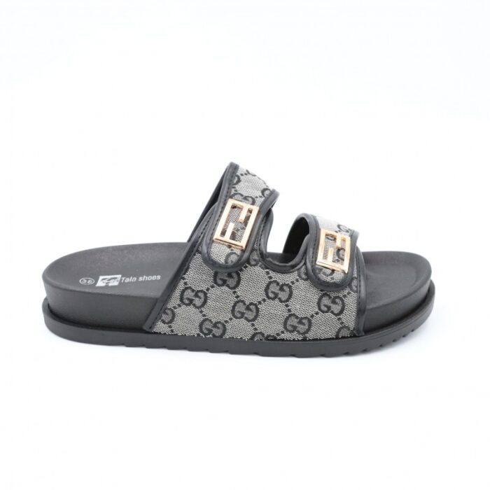 ⁦شبشب ستاتي كاجوال للنساء لون أسود⁩ - الصورة ⁦4⁩