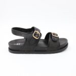 ⁦صندل ستاتي لون أسود⁩ - الصورة ⁦3⁩