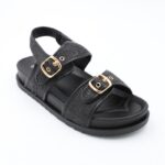 ⁦صندل ستاتي لون أسود⁩ - الصورة ⁦6⁩