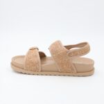 ⁦صندل ستاتي لون كاكي⁩ - الصورة ⁦4⁩