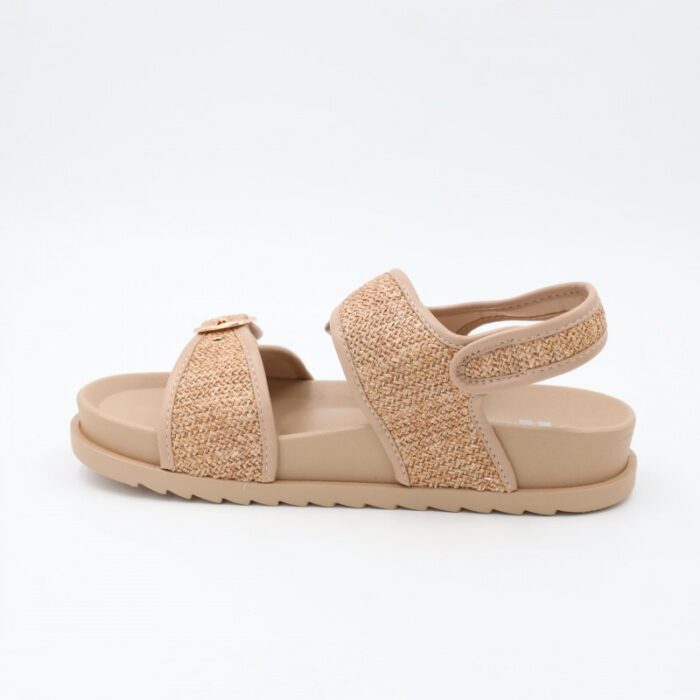 ⁦صندل ستاتي لون كاكي⁩ - الصورة ⁦4⁩