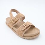 ⁦صندل ستاتي لون كاكي⁩ - الصورة ⁦6⁩