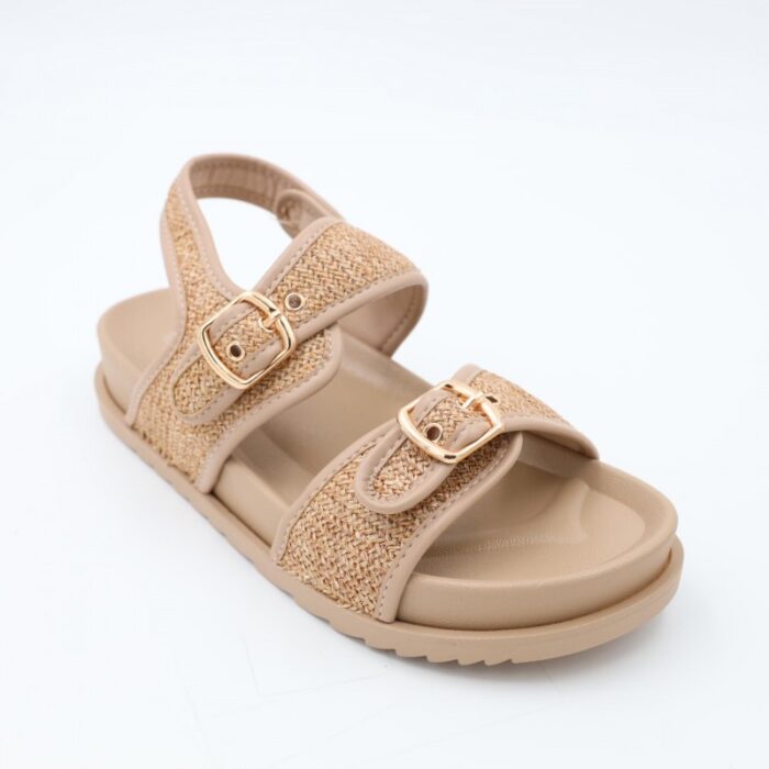 ⁦صندل ستاتي لون كاكي⁩ - الصورة ⁦6⁩