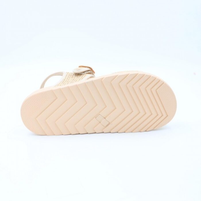 ⁦صندل ستاتي لون بيج⁩ - الصورة ⁦5⁩