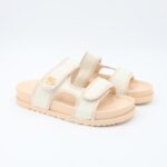 ⁦شبشب ستاتي كاجوال للنساء لون بيج⁩ - الصورة ⁦2⁩