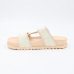 ⁦شبشب ستاتي كاجوال للنساء لون بيج⁩ - الصورة ⁦5⁩