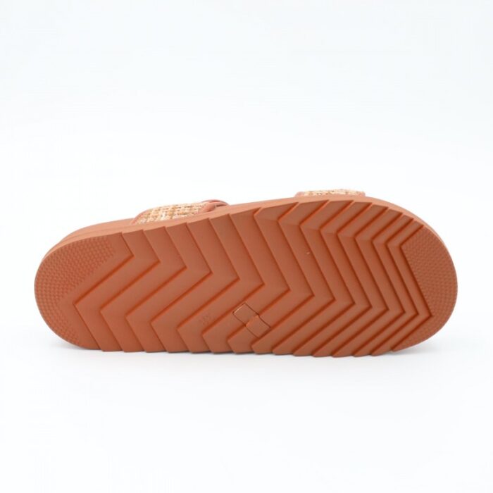 ⁦شبشب ستاتي كاجوال للنساء لون عسلي⁩ - الصورة ⁦5⁩