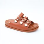 ⁦شبشب ستاتي كاجوال للنساء لون عسلي⁩ - الصورة ⁦4⁩