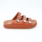 ⁦شبشب ستاتي كاجوال للنساء لون عسلي⁩ - الصورة ⁦5⁩