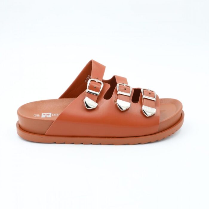 ⁦شبشب ستاتي كاجوال للنساء لون عسلي⁩ - الصورة ⁦5⁩