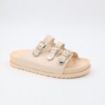 ⁦شبشب ستاتي كاجوال للنساء لون بيج⁩ - الصورة ⁦6⁩