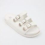 شبشب ستاتي كاجوال للنساء لون أبيض