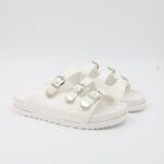 ⁦شبشب ستاتي كاجوال للنساء لون أبيض⁩ - الصورة ⁦3⁩