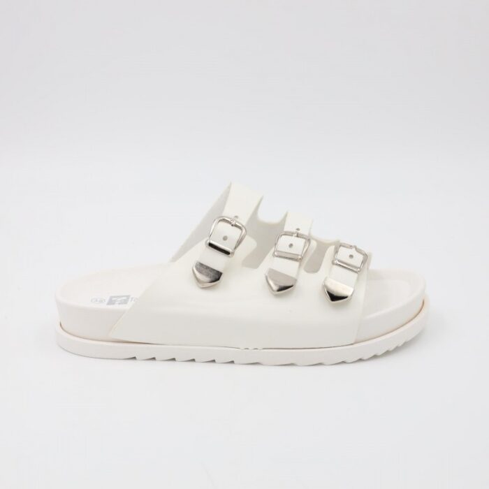 ⁦شبشب ستاتي كاجوال للنساء لون أبيض⁩ - الصورة ⁦5⁩