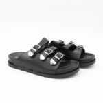 ⁦شبشب ستاتي كاجوال للنساء لون أسود⁩ - الصورة ⁦6⁩