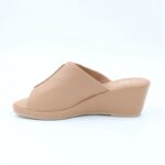 ⁦كندرة ستاتية مريحة نعل مرتفع لون بيج⁩ - الصورة ⁦6⁩