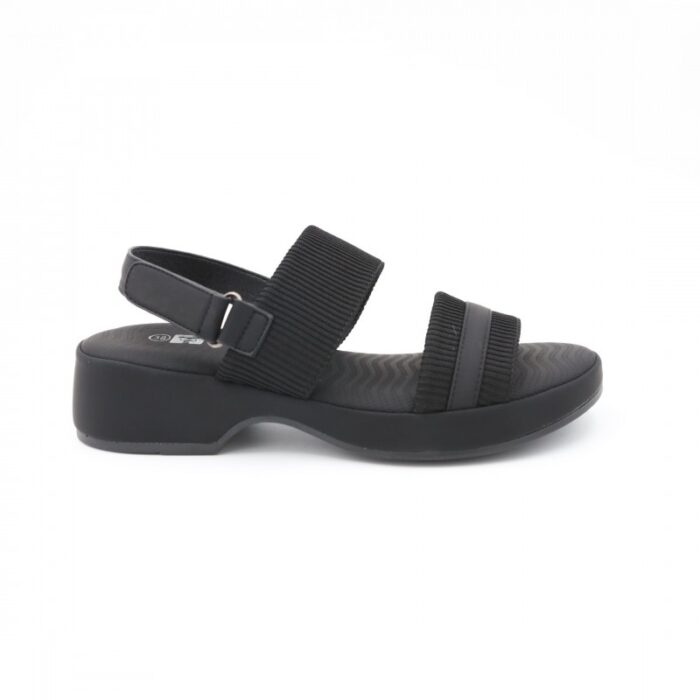 ⁦صندل ستاتي لون أسود⁩ - الصورة ⁦5⁩